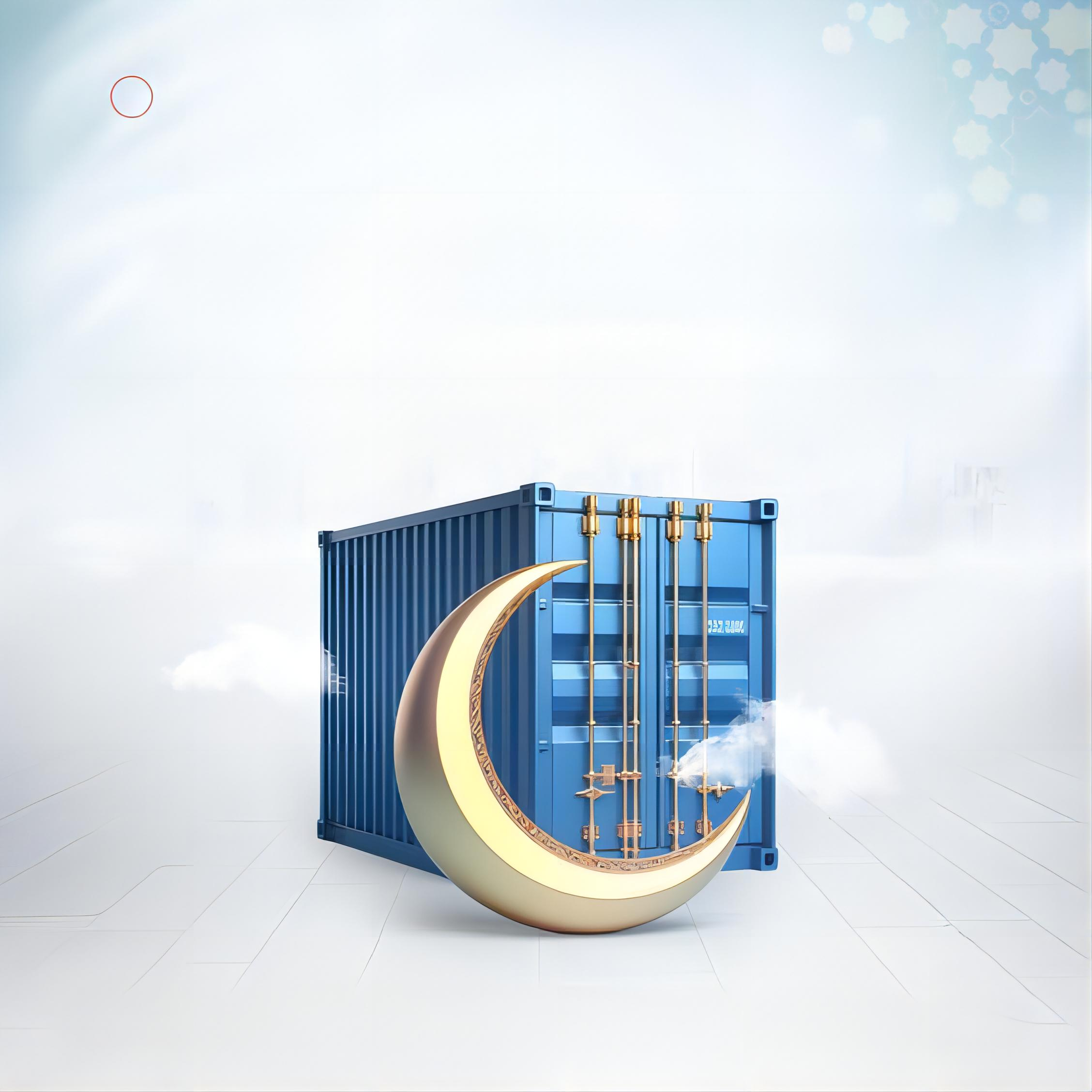 Professional logistics team managing international shipments