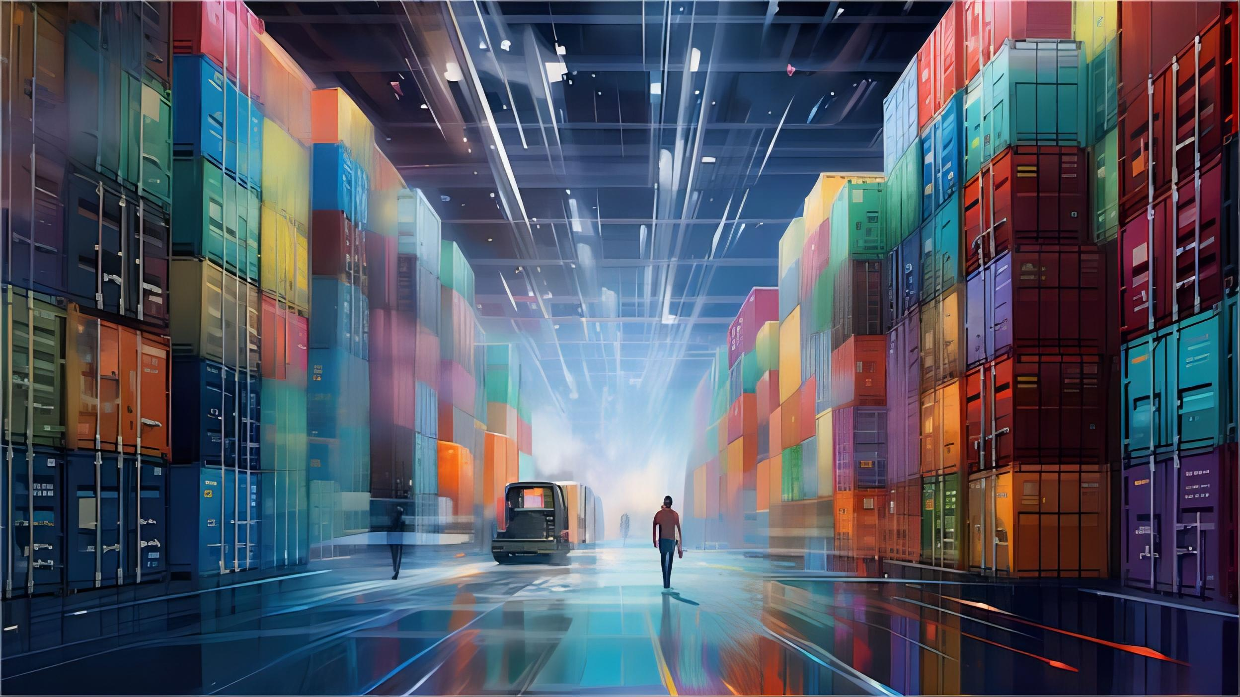 Logistics professional coordinating import customs clearance europe from china