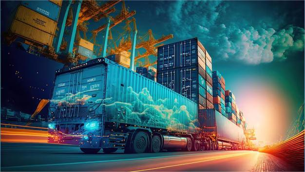 Logistics professional checking customs documentation for European import
