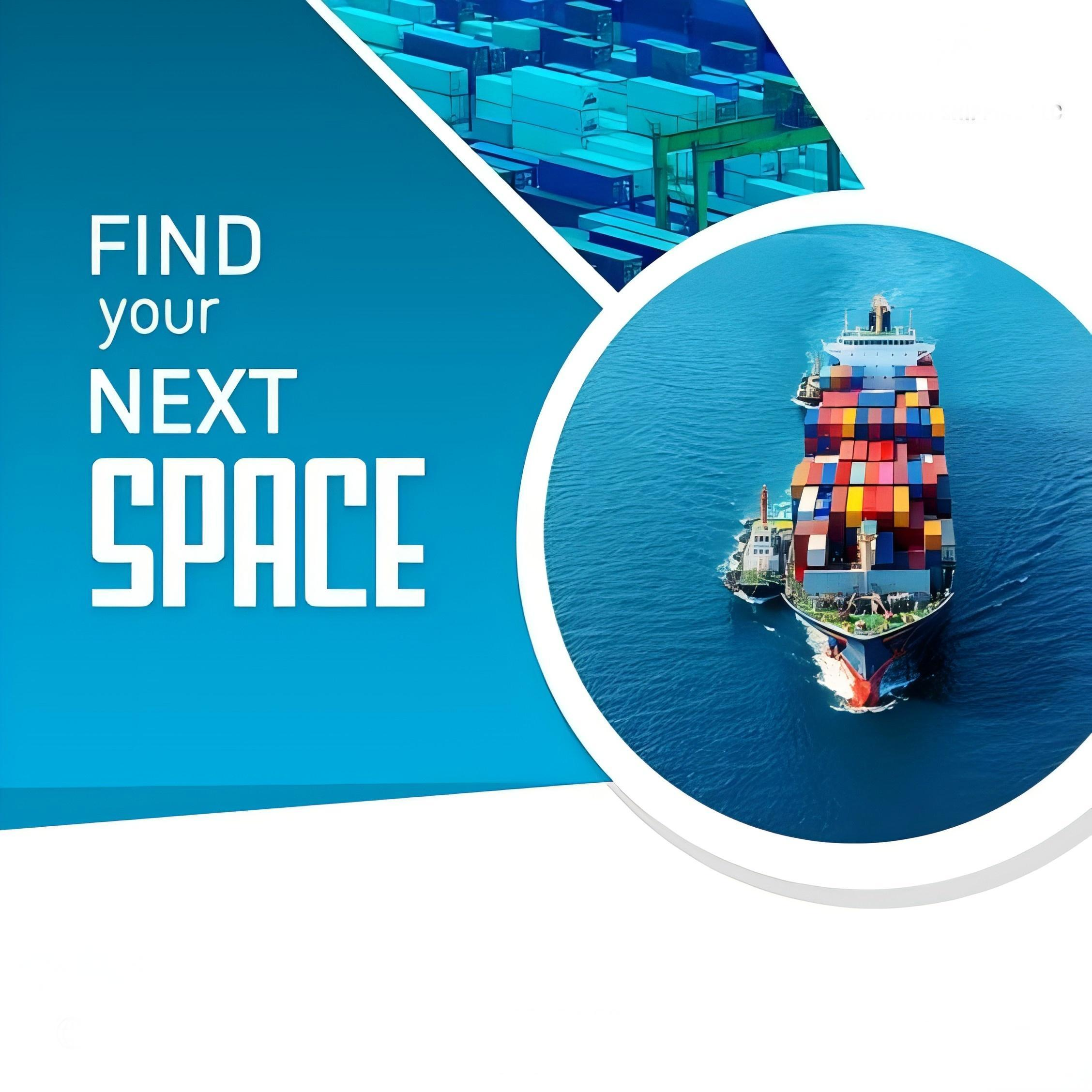 Cargo ship and logistics icons representing DDP shipping from China to Europe